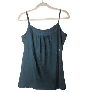 Ann Taylor Loft Green/Turquoise Tank